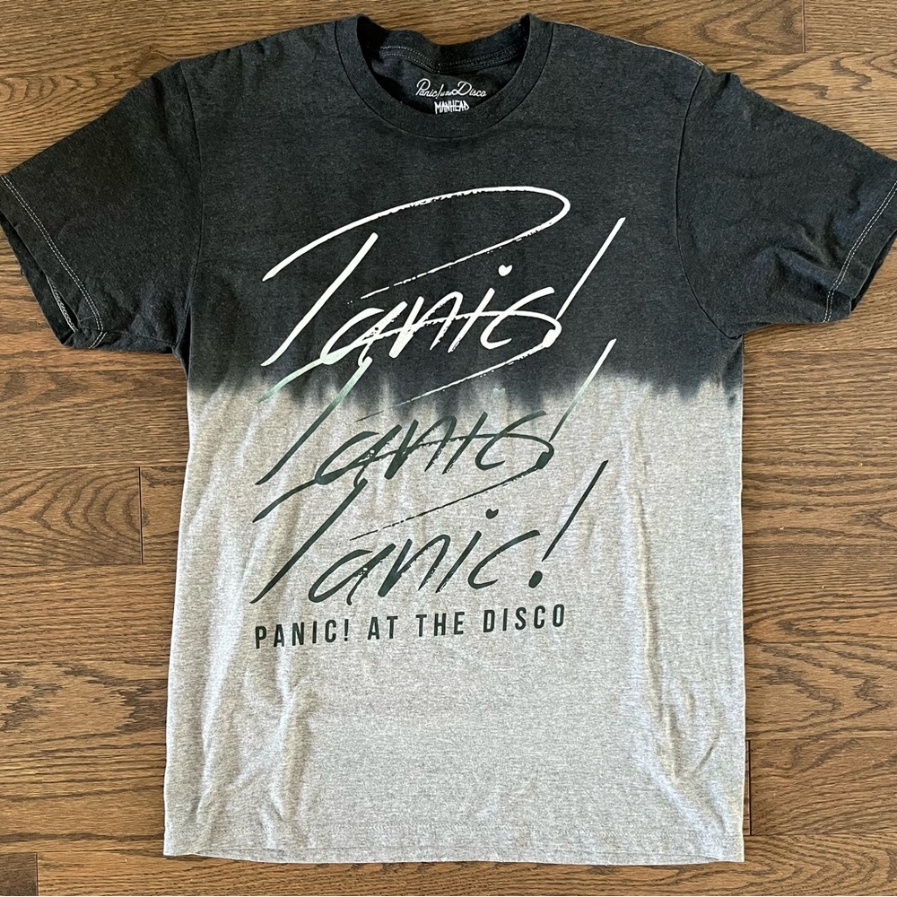 Manhead Panic! At The Disco Short Sleeved T Shirt Size M